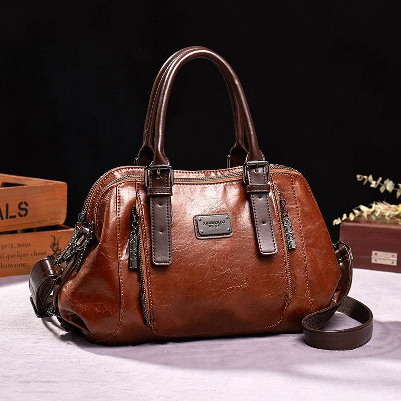 Bag Female Women's Genuine Leather Bags Handbags Crossbody Bags For Women Shoulder Bags Genuine Leather Bolsa Feminina Tote - Mubimart