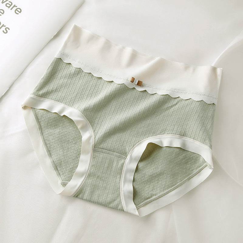 7A Antibacterial Seamless High Waist Belly Shaping Panties Women's Graphene Crotch - Mubimart
