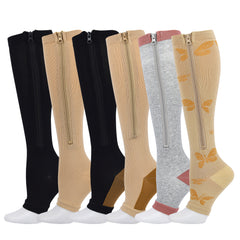 Women's Compression Compression Socks Long Tube Sports - Mubimart - Compression socks 