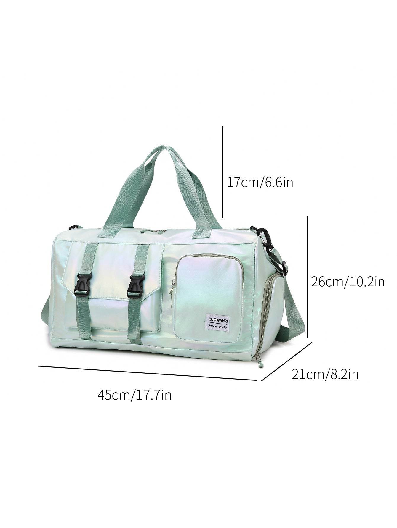 Pearl Colorful Sports Gym Bag Large Capacity - Mubimart