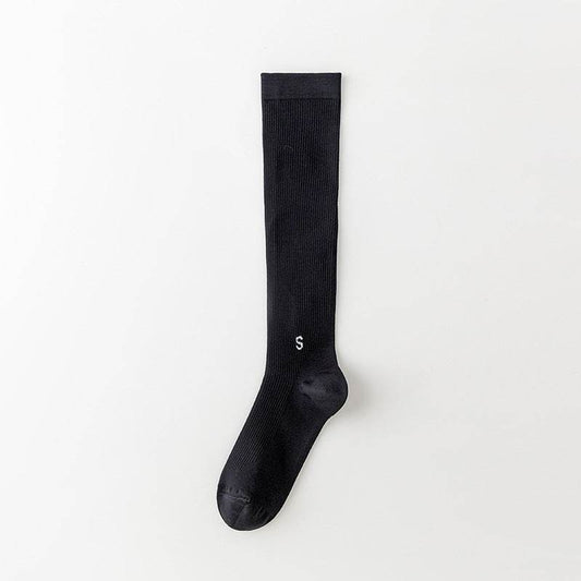 Compression Stockings Exercise Compression Calf Fitness Long Tube Yoga Socks - Mubimart