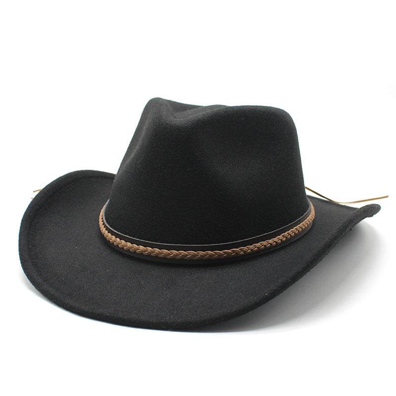 Men's And Women's Felt Fedora Hat - Mubimart