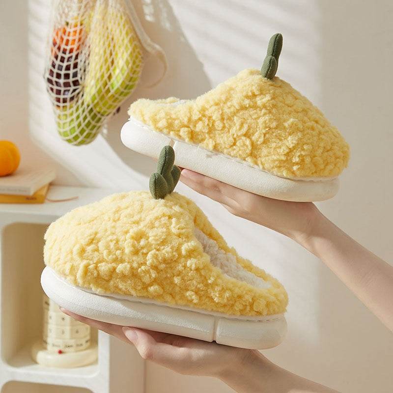 Cute Simple Cactus Girls' Slipper - Mubimart