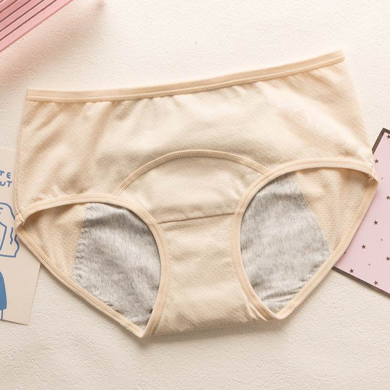 Cartoon Student Development Menstrual Period Panties - Mubimart