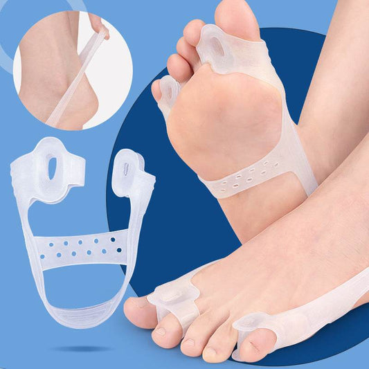 Thumb Valgus Tension Band Double Hole Big Foot Bone Overlapping Toe Toe Separator - Mubimart