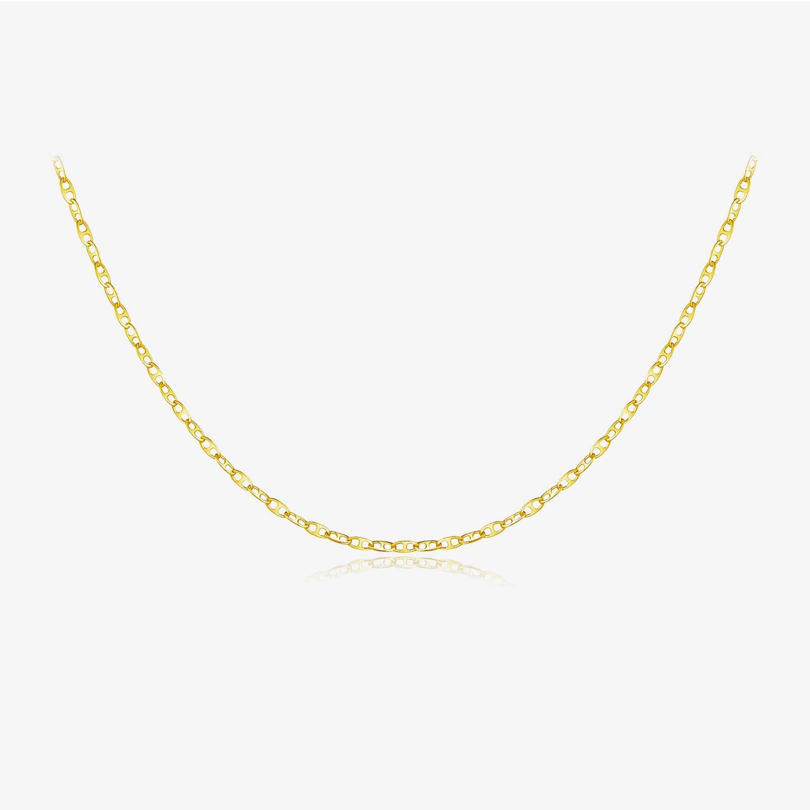 S925 Sterling Silver Necklace For Women Without Pendants Choker Single Chain Box Chain - Mubimart