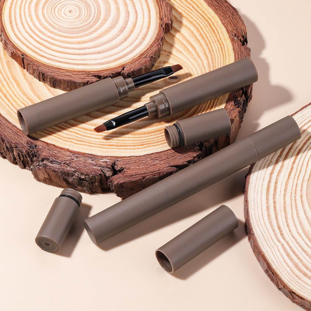 Shaping Natural Color Rendering Double-headed Eyebrow Cream - Mubimart