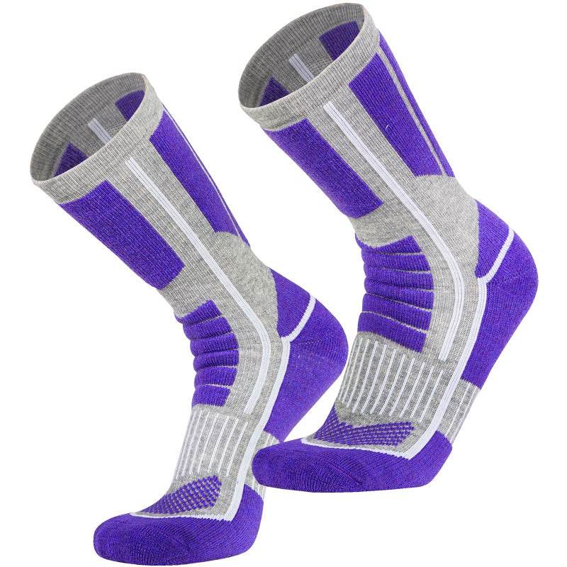 Women's Fashion Outdoor Mountaineering Warm Athletic Socks - Mubimart
