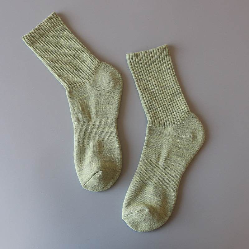 Cotton Thickened Socks Loose Towel Athletic Socks - Mubimart