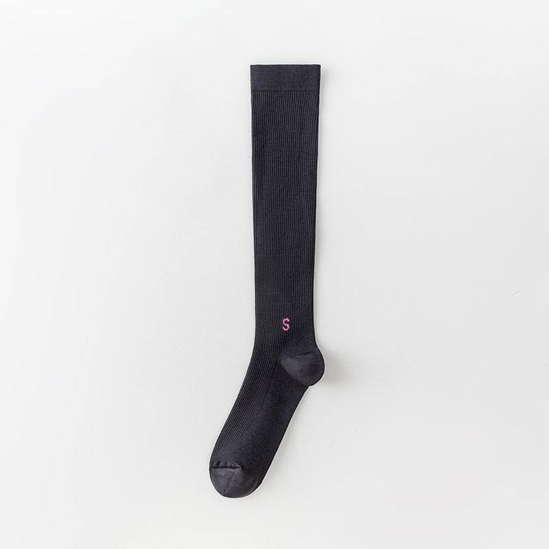 Compression Stockings Exercise Compression Calf Fitness Long Tube Yoga Socks - Mubimart