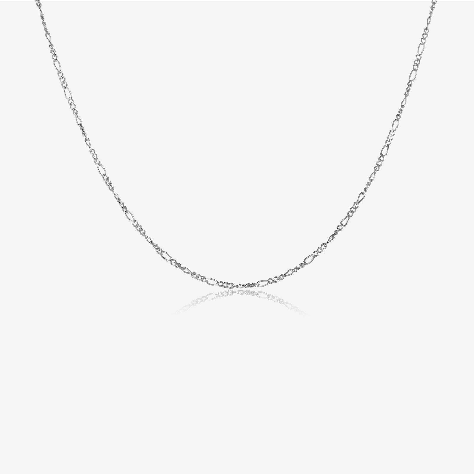 S925 Sterling Silver Necklace For Women Without Pendants Choker Single Chain Box Chain - Mubimart
