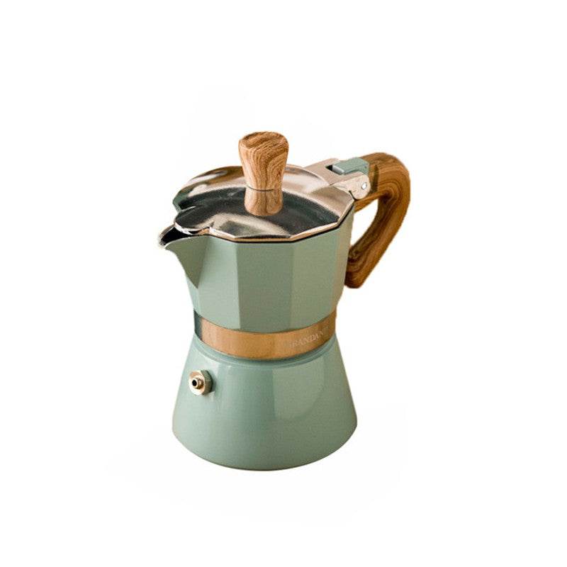 Octagonal aluminum coffee maker - Mubimart