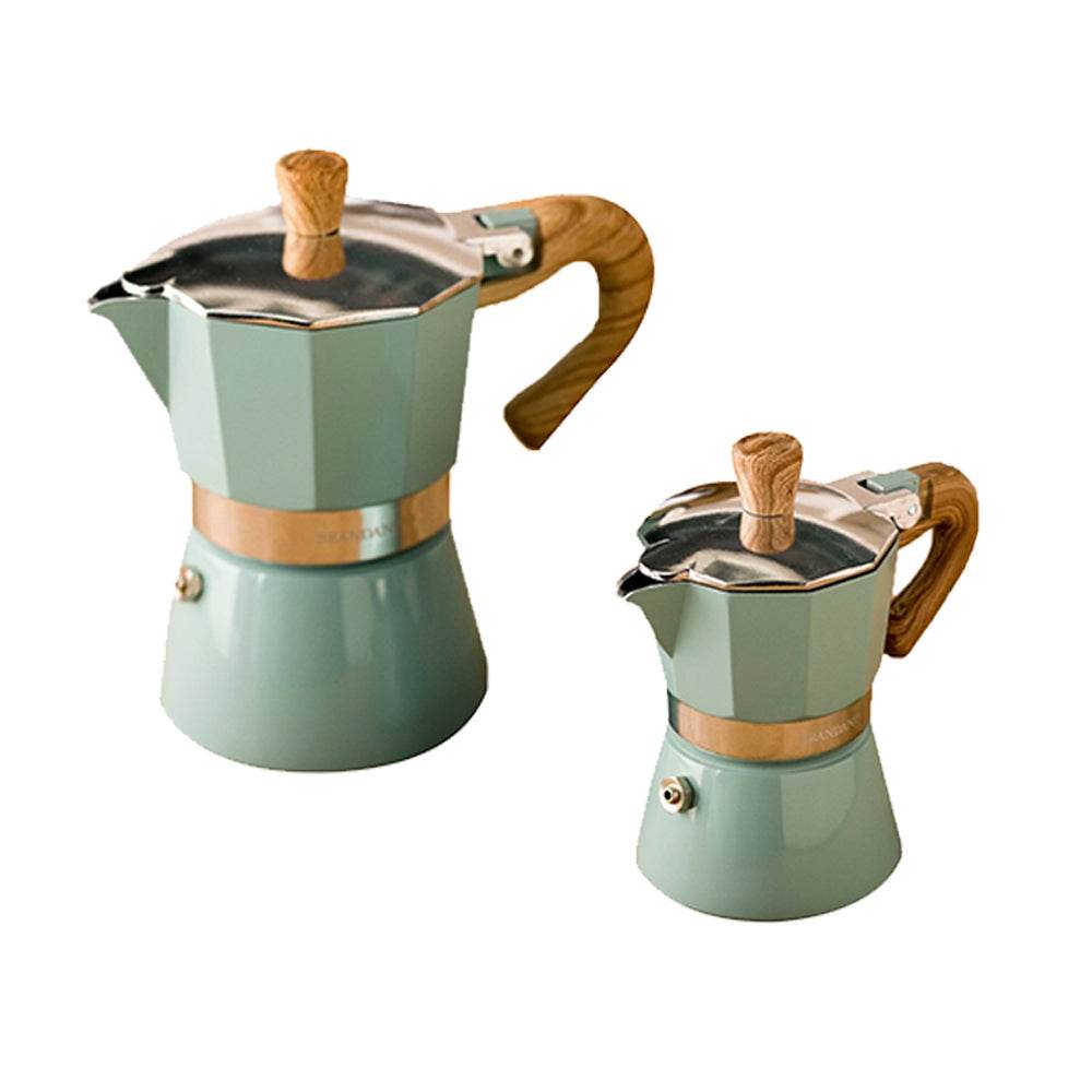 Octagonal aluminum coffee maker - Mubimart