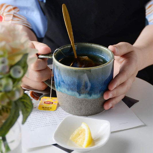 Office Vintage Milk Coffee Mug - Mubimart