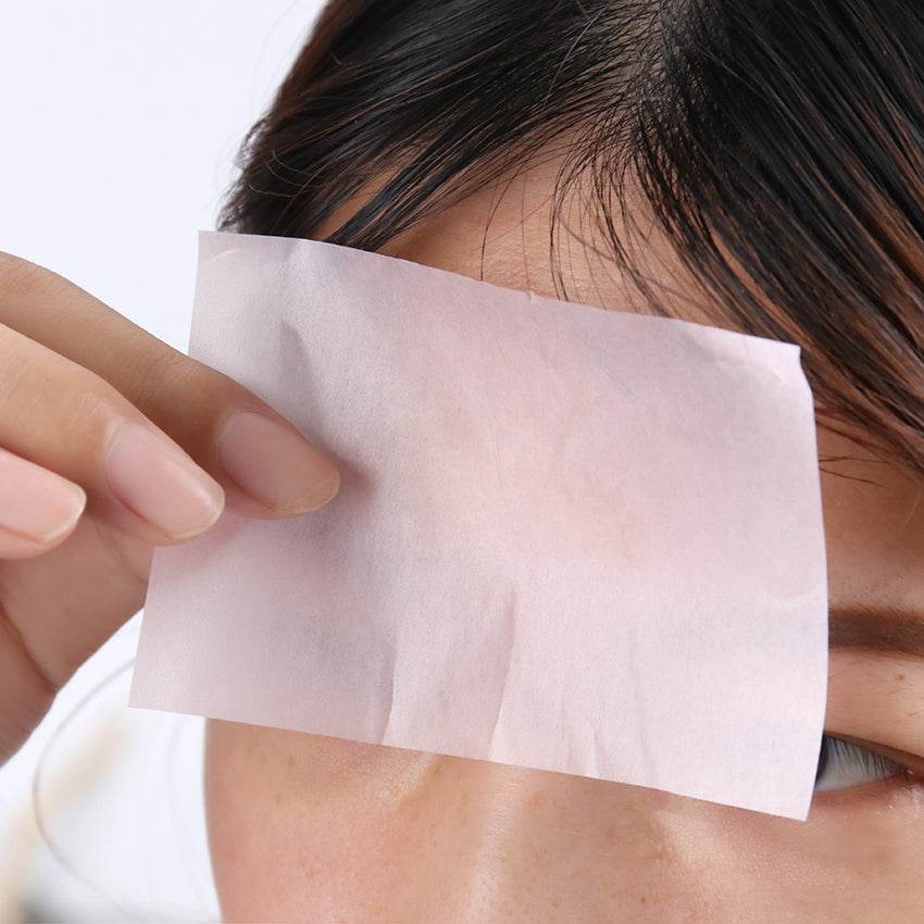 Oil-Absorbing Facial Tissues For Girls Face Cleansing And Make-Up Facial Tissues To Reduce Pores - Mubimart