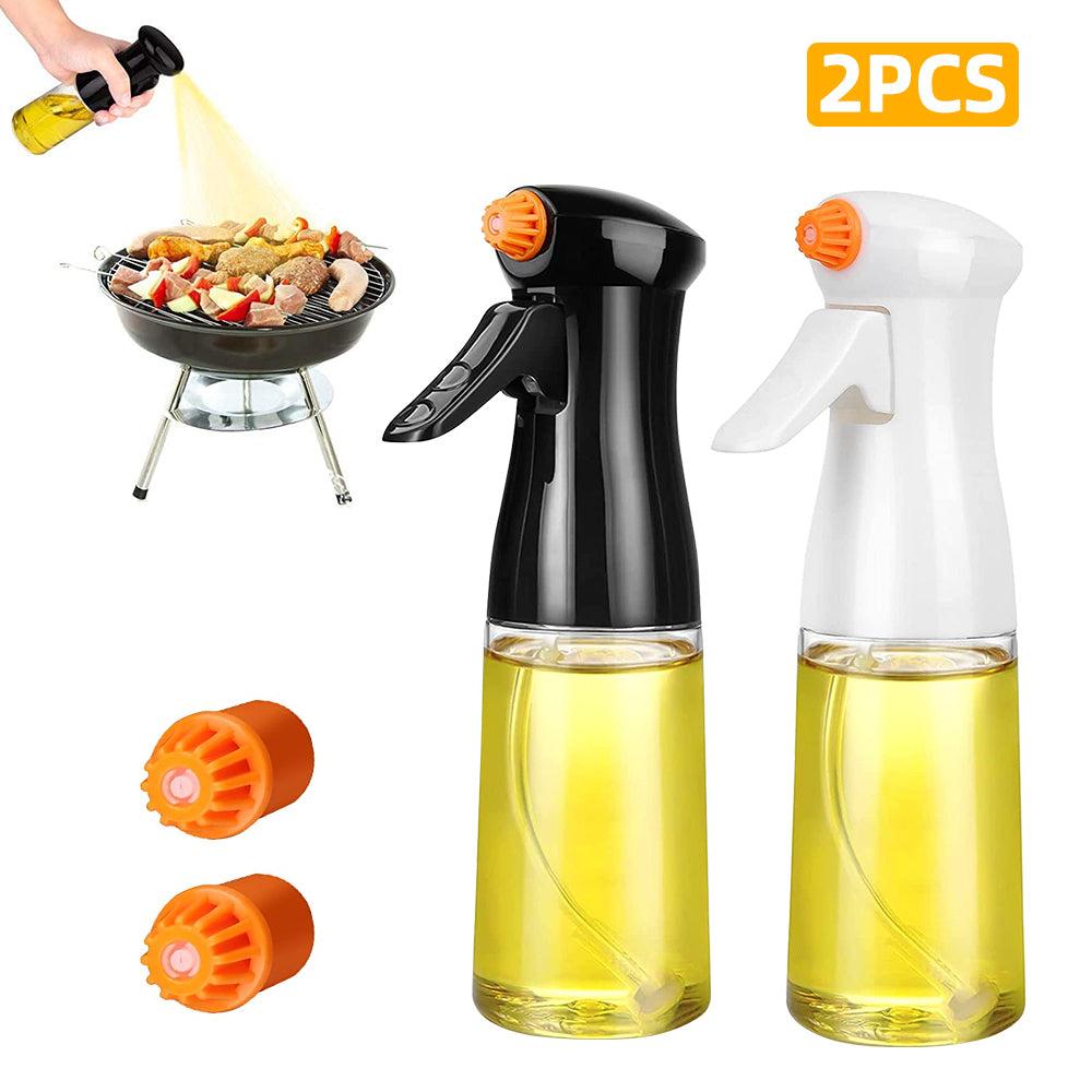 Oil Spray Bottle Glass Kettle Kitchen High-pressure - Mubimart -  