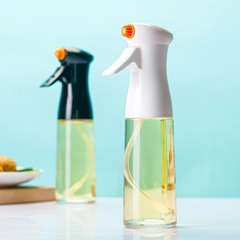 Oil Spray Bottle Glass Kettle Kitchen High-pressure - Mubimart - Glass spray bottle 