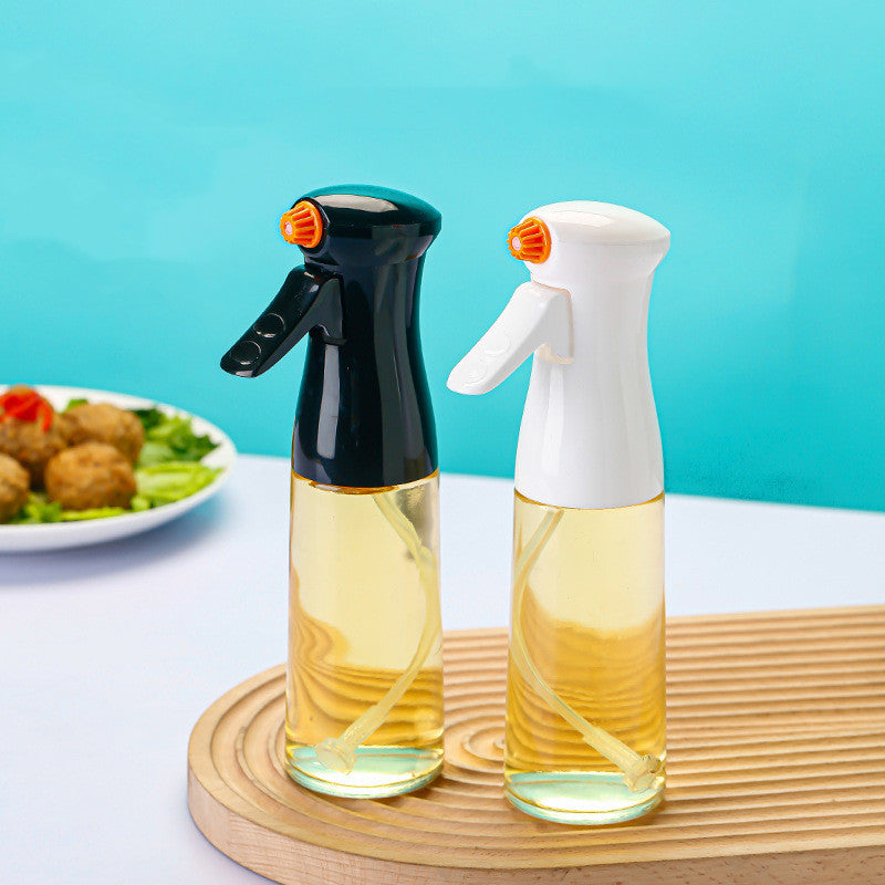 Oil Spray Bottle Glass Kettle Kitchen High-pressure - Mubimart -  