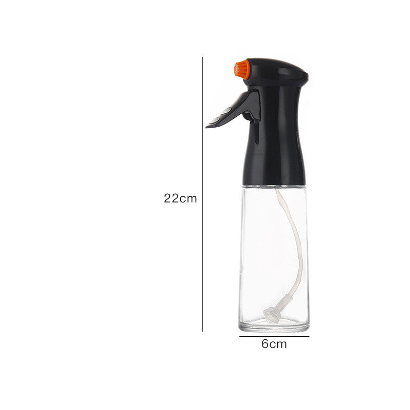 Oil Spray Bottle Glass Kettle Kitchen High-pressure - Mubimart -  