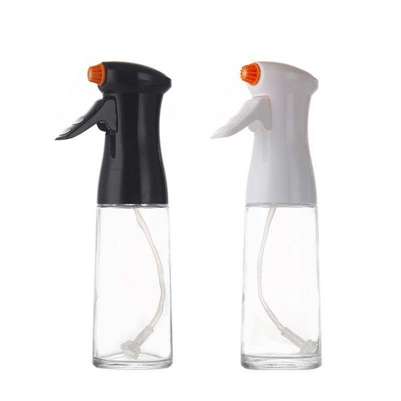 Oil Spray Bottle Glass Kettle Kitchen High-pressure - Mubimart
