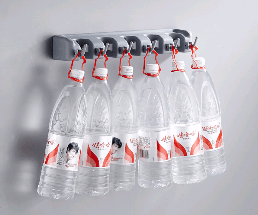 One Guard Mop Hook Optional Multi-function Mop Rack Hanger Bathroom Door Hook Strong Mop Deck - Mubimart