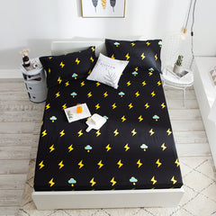 One piece waterproof bed sheet - Mubimart -  