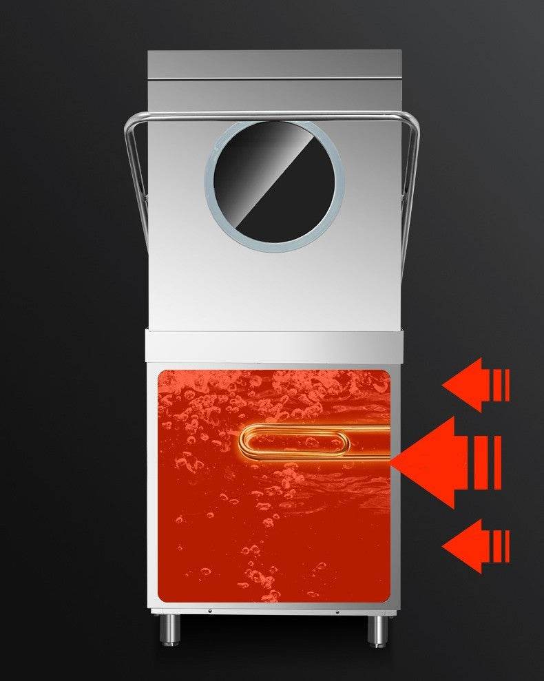 Open-top Dishwasher Restaurant Dishwashing Equipment - Mubimart