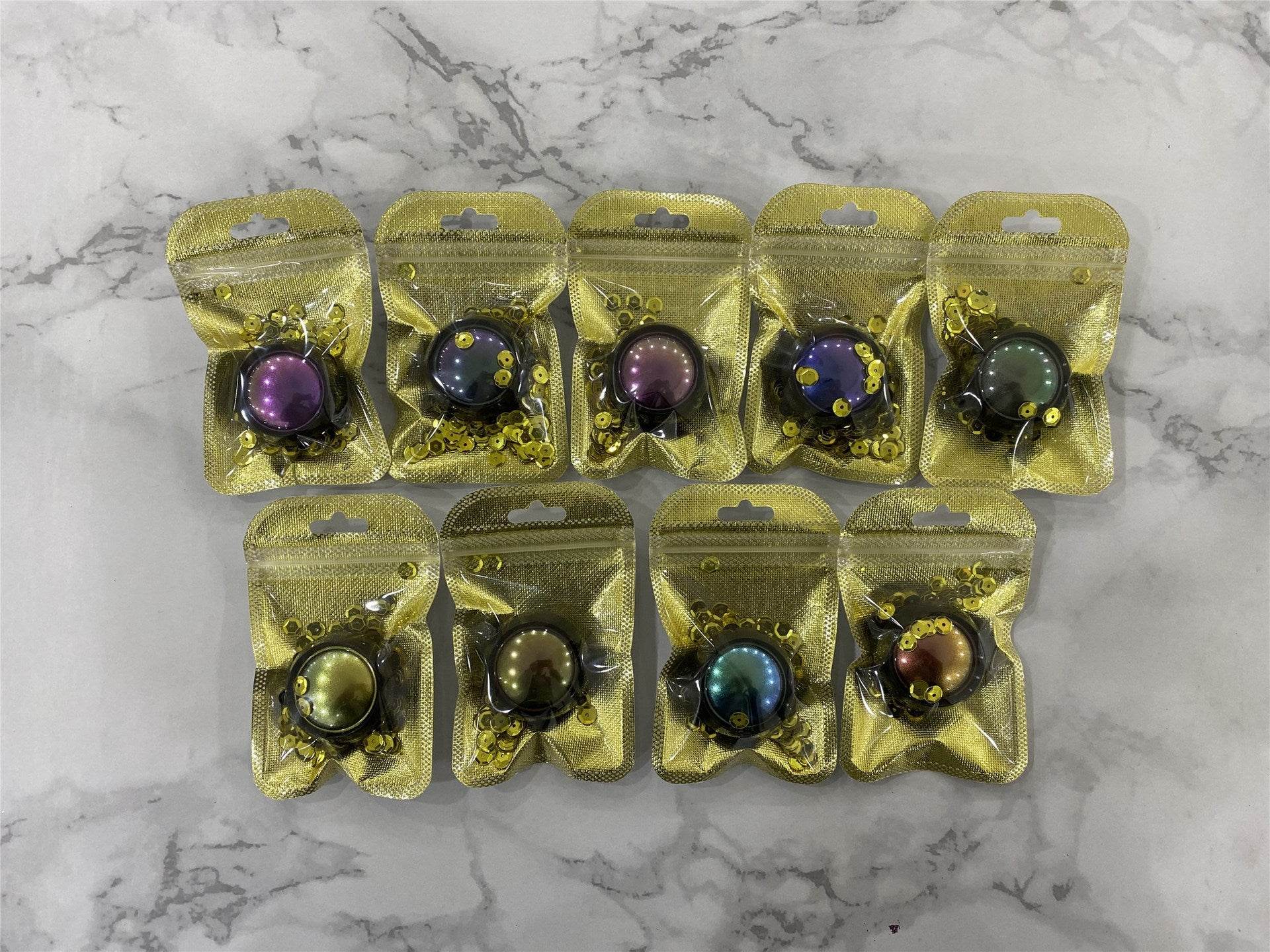 Optical Chameleon Light Change Eyeshadow Diamond Shine Eyeshadow Highlight Eyeshadow - Mubimart
