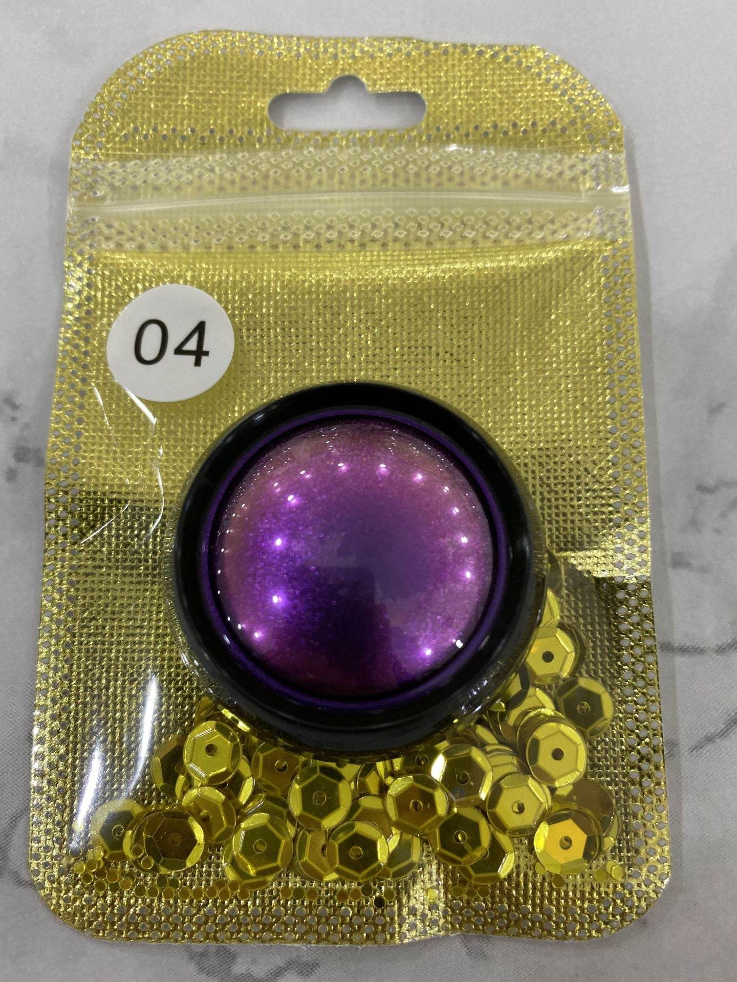 Optical Chameleon Light Change Eyeshadow Diamond Shine Eyeshadow Highlight Eyeshadow - Mubimart