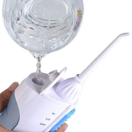 Oral Irrigator Portable Water Dental Flosser Water Jet Cleaning Tooth Mouthpiece Mouth Denture Cleaner Teeth Brush Tools - Mubimart