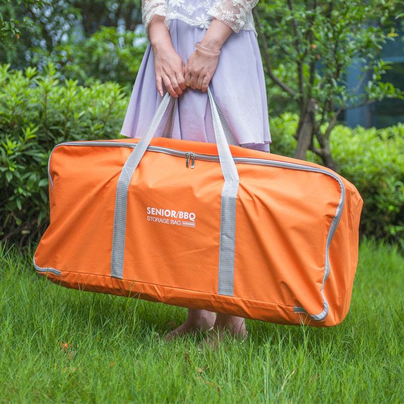 Orange Barbecue Grill Storage Carrying Case - Mubimart