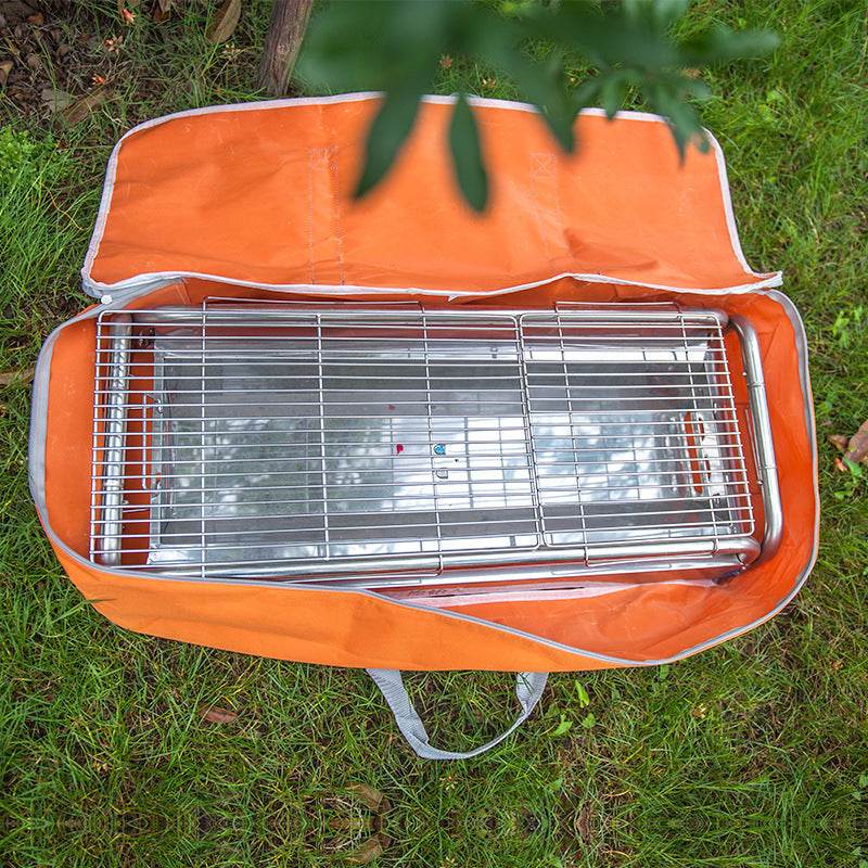 Orange Barbecue Grill Storage Carrying Case - Mubimart