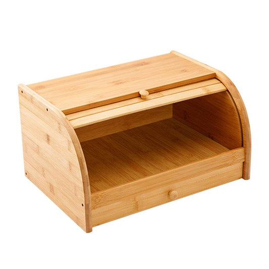 Organic Large Bread Box For Kitchen Table Bread Storage Box - Mubimart