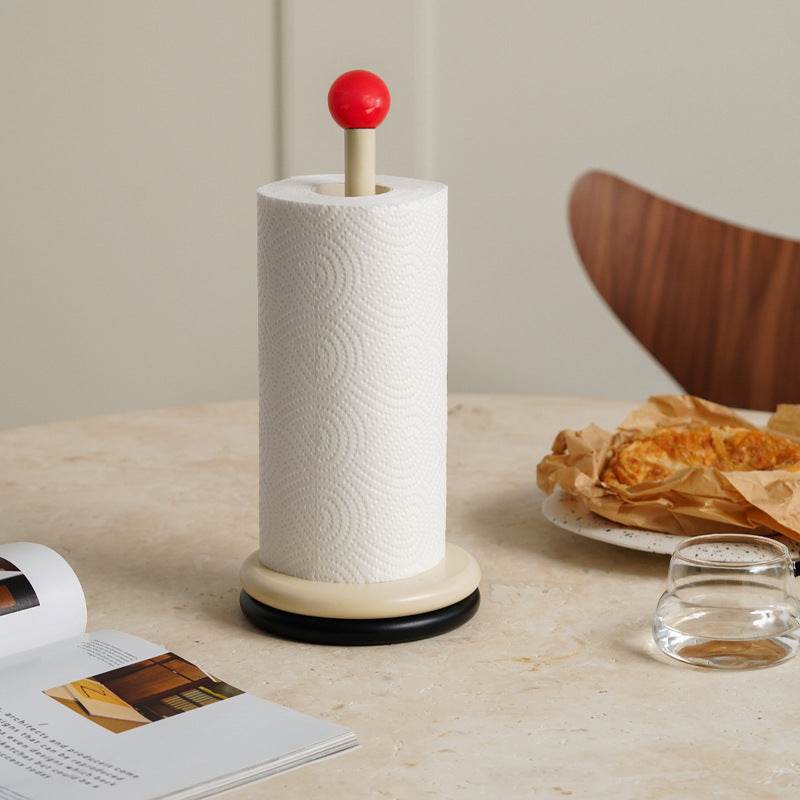 Original Wooden Roll Paper Towel Holder - Mubimart
