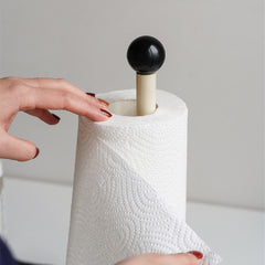 Original Wooden Roll Paper Towel Holder - Mubimart -  