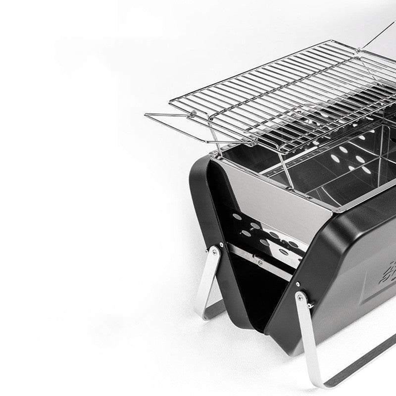 Outdoor Barbecue Grill Household Small Folding - Mubimart