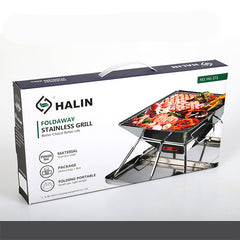 Outdoor Barbecue Grill Portable Foldable Medium Grill - Mubimart -  