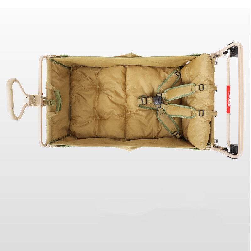 Outdoor Camping Folding Cart Beach Tent - Mubimart