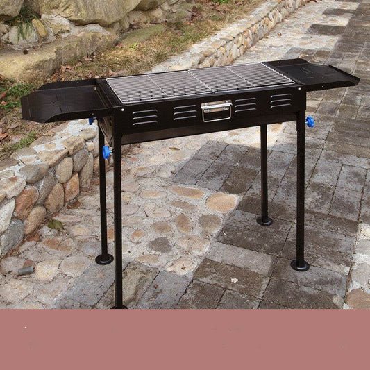 Outdoor Charcoal BBQ Tools Grill Utensils - Mubimart
