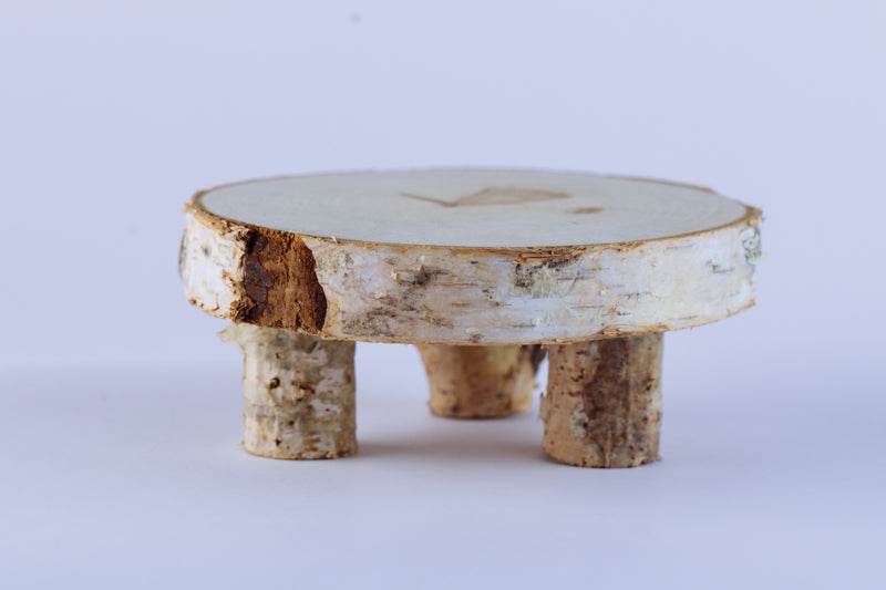 Outdoor Dessert Table Wooden Cake Stand Tray - Mubimart