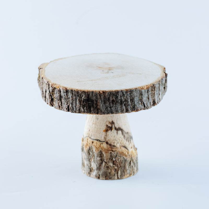 Outdoor Dessert Table Wooden Cake Stand Tray - Mubimart