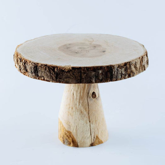 Outdoor Dessert Table Wooden Cake Stand Tray - Mubimart