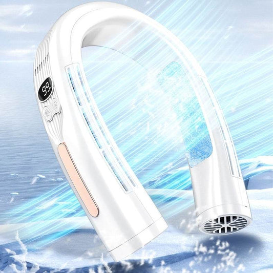 Outdoor Fashion Portable Fan Neck Cooler Summer Gadgets - Mubimart