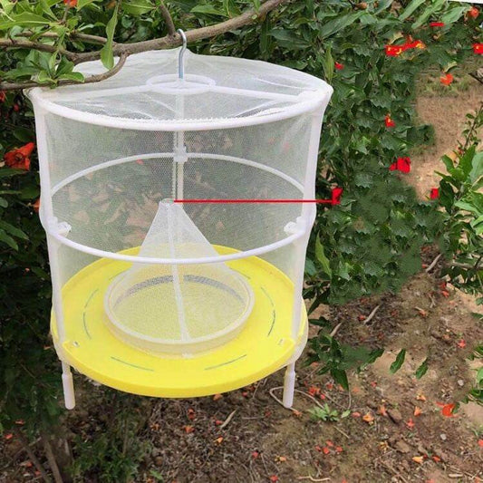 Outdoor Fly Trap Net Bait Hanging Type - Mubimart