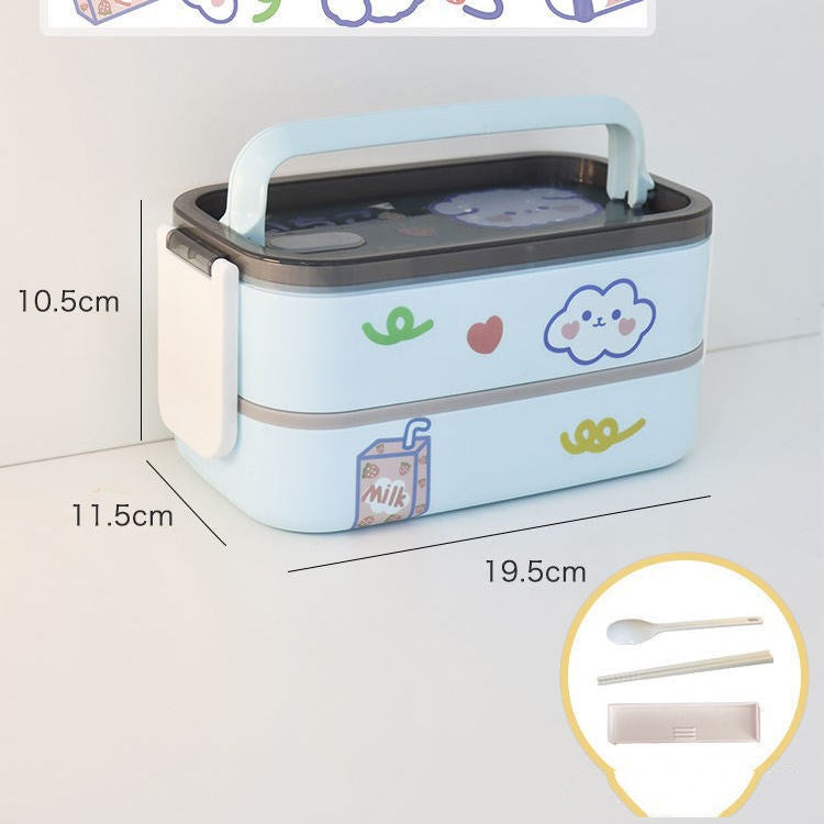 Outdoor Picnic Bento Fruit Box Microwaveable - Mubimart -  