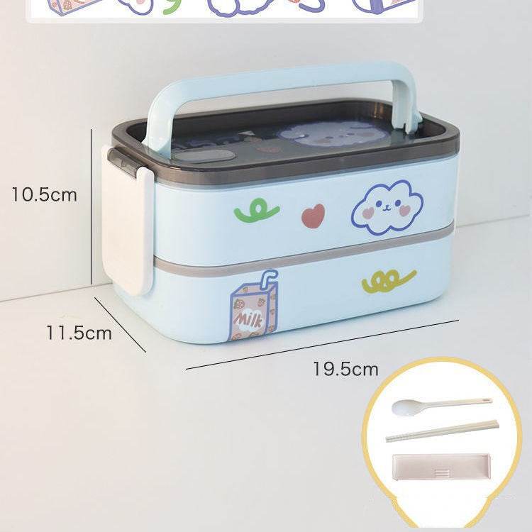 Outdoor Picnic Bento Fruit Box Microwaveable - Mubimart