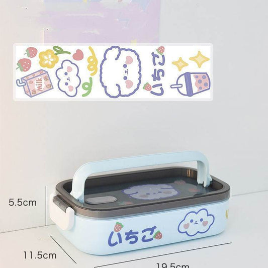 Outdoor Picnic Bento Fruit Box Microwaveable - Mubimart