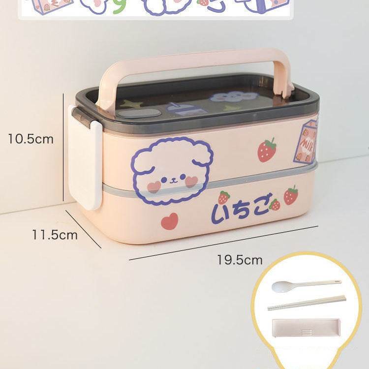 Outdoor Picnic Bento Fruit Box Microwaveable - Mubimart