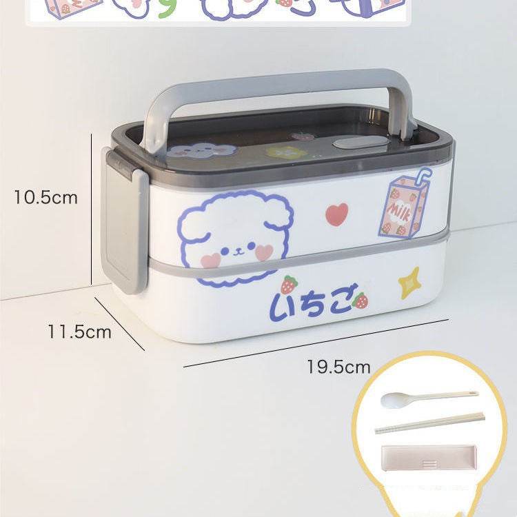 Outdoor Picnic Bento Fruit Box Microwaveable - Mubimart