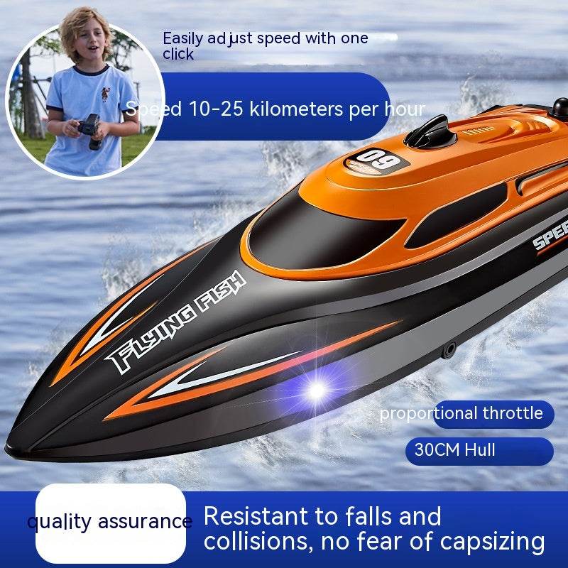 Outdoor Toy Boat High-speed Speedboat - Mubimart